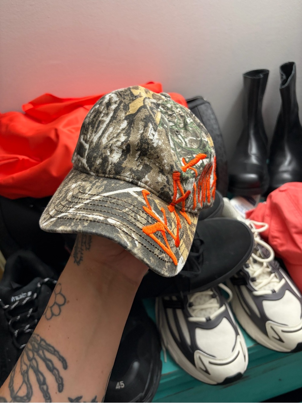 DEATHWISH Camo Baseball Hat